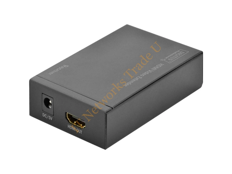 Digitus DS-55121 AV receiver Black AV extender
