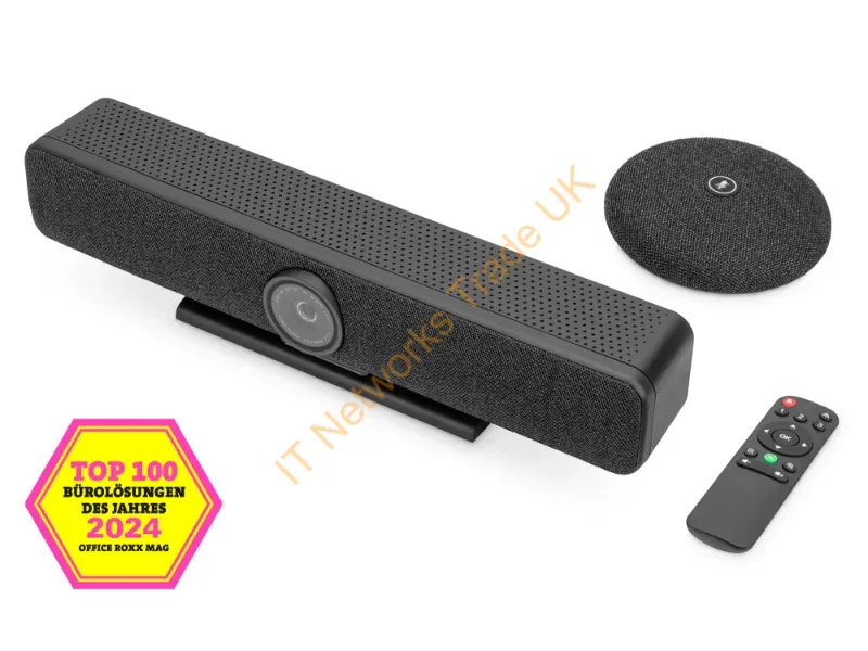 DS-55580 - Digitus 4K All-In-One Video Bar Pro Video conferencing system
