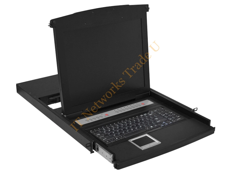 Digitus DS-72001IT 17" 1920 x 1080pixels Black 1U rack console Accessory