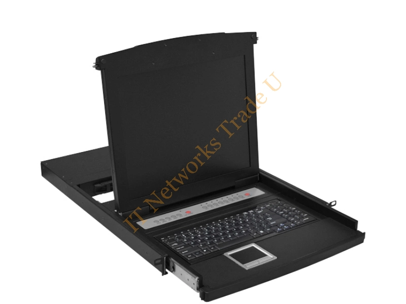 Digitus DS-72003IT 17" 1920 x 1080pixels Black 1U rack console Accessory