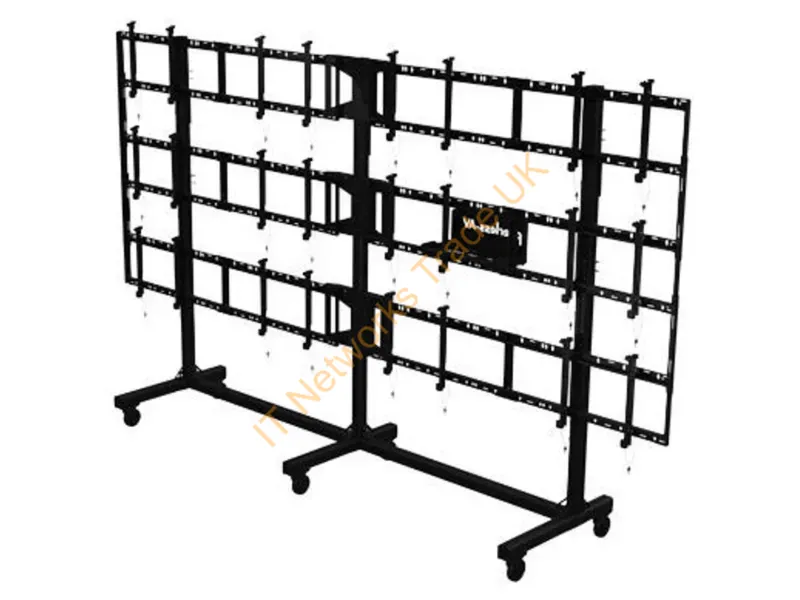DS-C555-4X3 - Peerless Ds-C555-4X3 Multimedia Cart/Stand Black Flat Panel