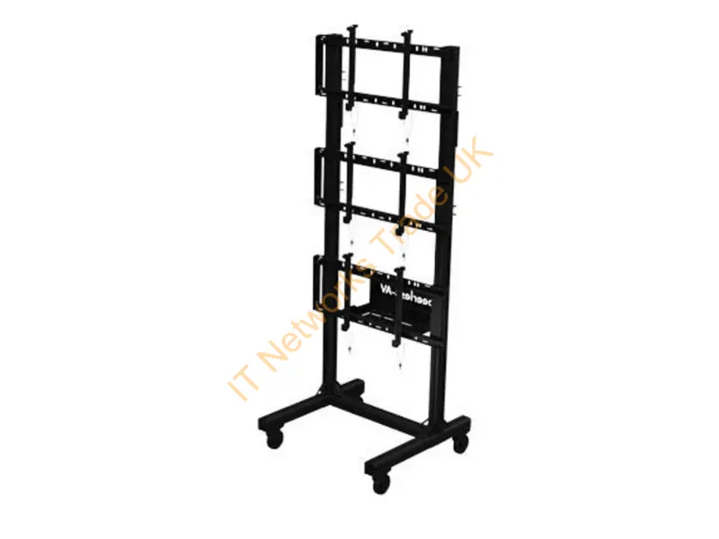 DS-C560-1X3 - Peerless Ds-C560-1X3 Multimedia Cart/Stand Black Flat Panel
