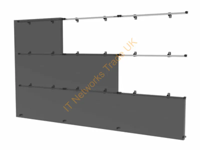 DS-LEDUNV1220-3X3 - Peerless Ds-Ledunv1220-3X3 Black, Silver