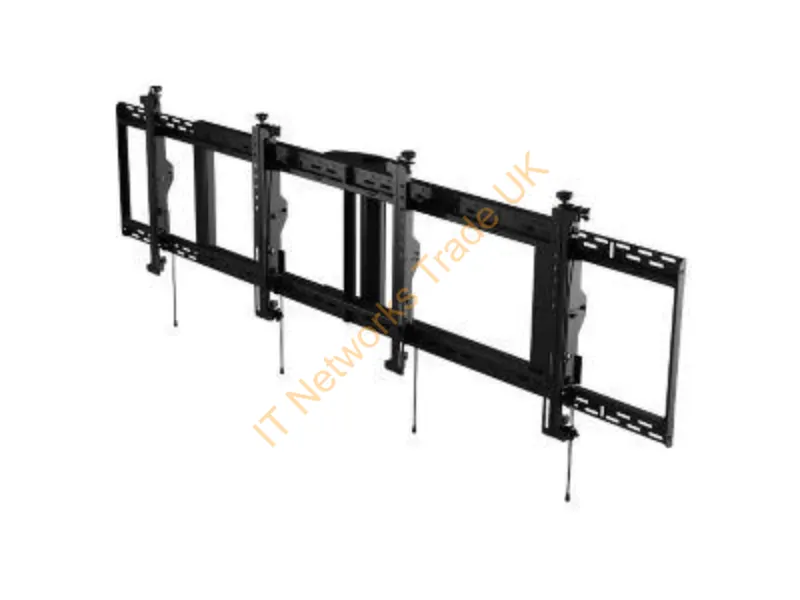 DS-MBZ942L-2X1 - Peerless Ds-Mbz942L-2X1 Signage Display Mount 42" Black