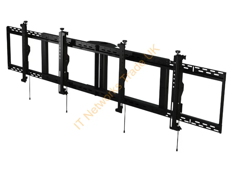 DS-MBZ947L-2X1 - Peerless Ds-Mbz947L-2X1 Signage Display Mount 48" Black