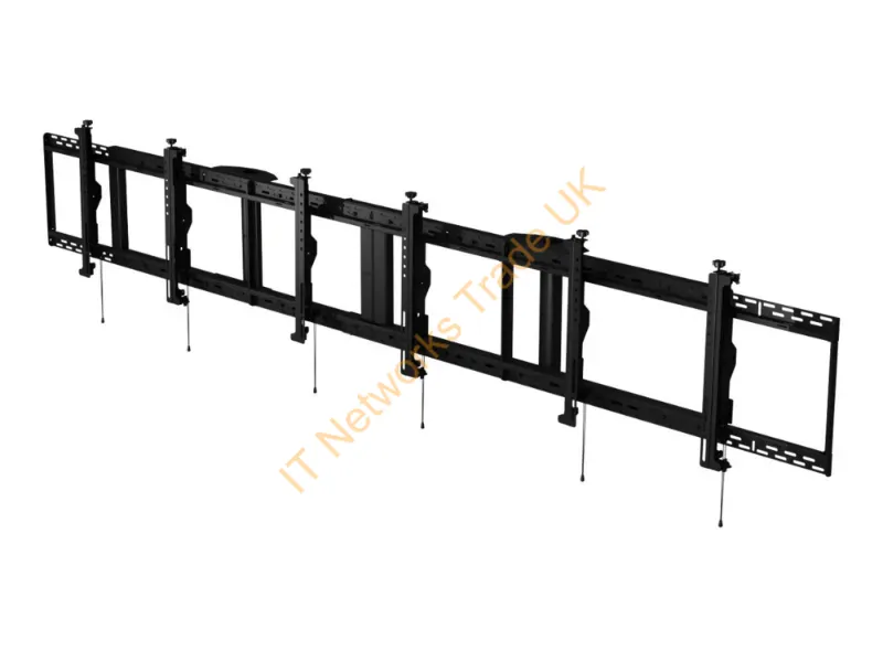 DS-MBZ947L-3X1 - Peerless Ds-Mbz947L-3X1 Signage Display Mount 48" Black