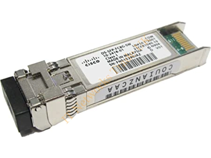 DS-SFP-FC8G-LW Cisco 8Gbps Fibre Channel SFP Module Networking Accessory
