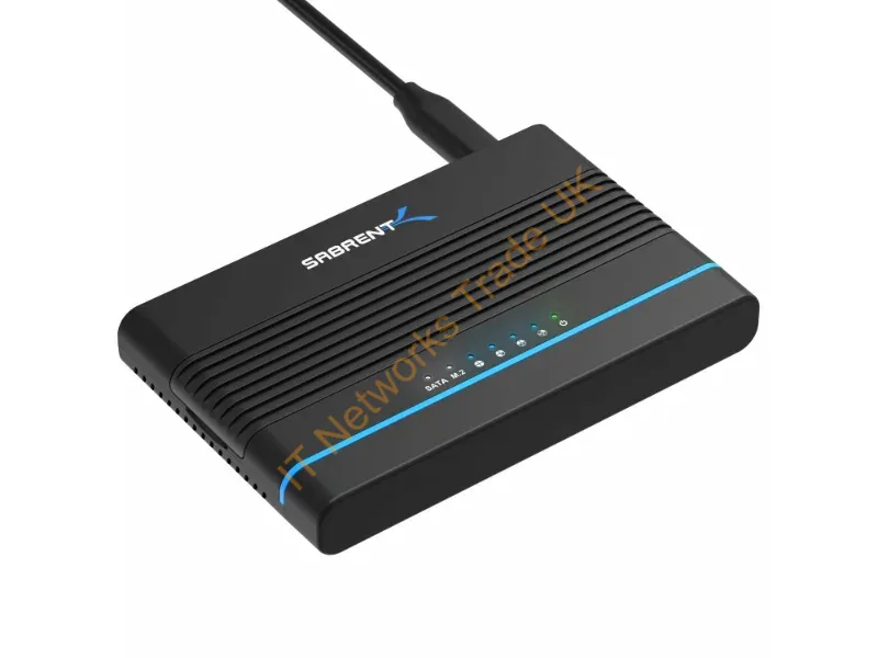 DS-UCMH - Sabrent Usb 3.2 Type C M.2 Pcie Nvme Usb 3.2 Gen 2 (3.1 Gen 1) Type-C Black