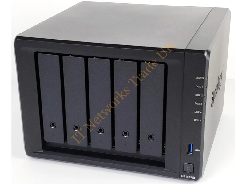 DS1019+ Synology DiskStation DS1019+ 5-Bay Desktop NAS Server for SMB