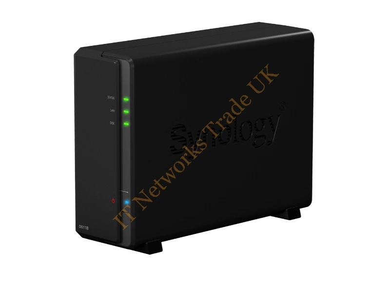 DS118 Synology DiskStation DS118 1-Bay Desktop NAS Server for Home & SOHO