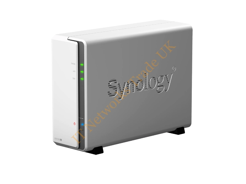 DS120J Synology DiskStation DS120J 1-Bay Desktop NAS Server for Home & SOHO