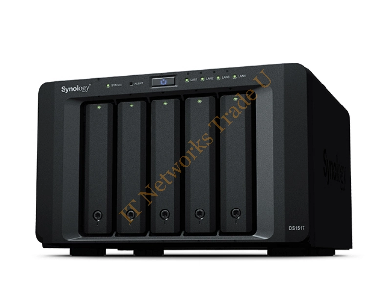 DS1517/30TB-RED - Synology DS1517 NAS Desktop Ethernet LAN Black NAS Servers