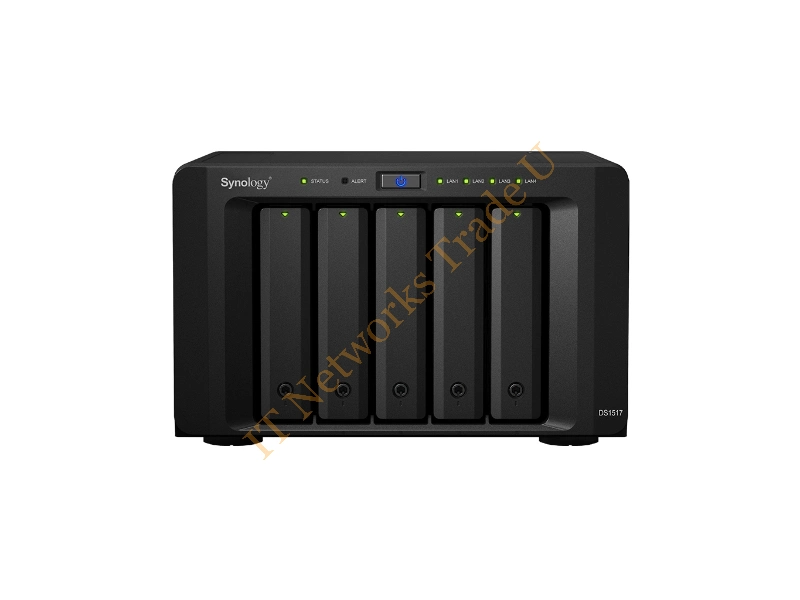 DS1517 - Synology DiskStation DS1517 NAS Desktop Ethernet LAN Black storage server NAS Servers