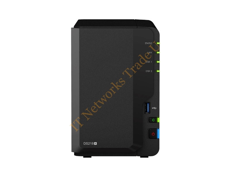 DS218+/16TB-RED - Synology DS218+ NAS Compact Ethernet LAN Black NAS Servers