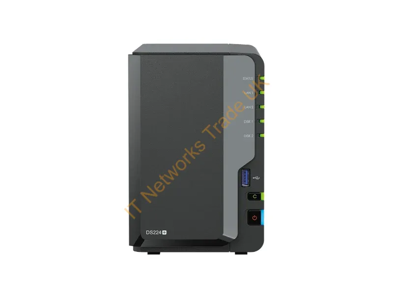 DS224+ - Synology Diskstation Ds224+ Nas/Storage Server Desktop Intel Celeron J4125 2 Gb Ddr4 Black