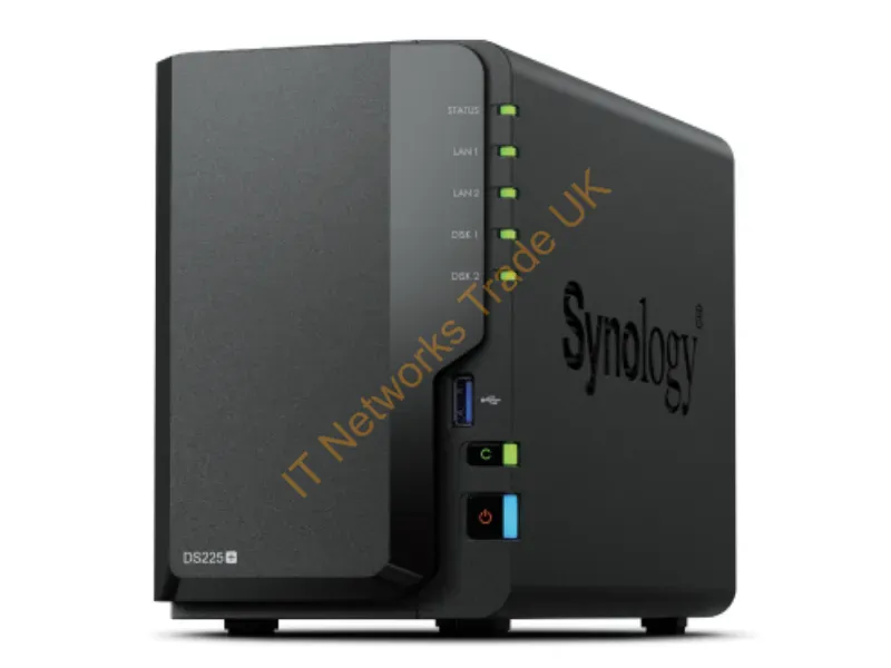 DS225+ - Synology Diskstation Ds225+ 2 Bay Nas Desktop Intel Celeron J4125 2 Gb Ddr4 Synology Dsm Black