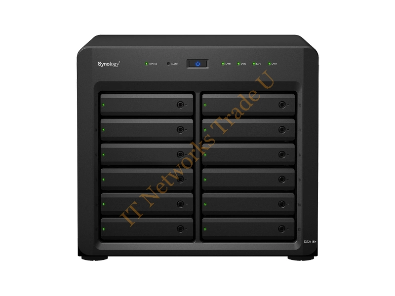 DS2415+/48TB-REDPRO - Synology DS2415+ NAS Desktop Ethernet LAN Black NAS Servers