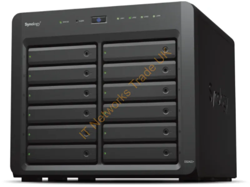 DS2422+ - Synology Diskstation Ds2422+ Nas/Storage Server Tower Ryzen Embedded V1500B 4 Gb Ddr4 0 Tb Diskstation Manager Black