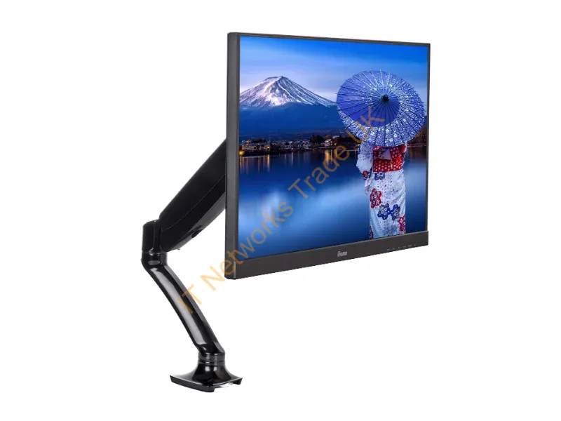 DS3001C-B1 - iiyama DS3001C-B1 27" Clamp Black flat panel desk mount Monitor Accessory