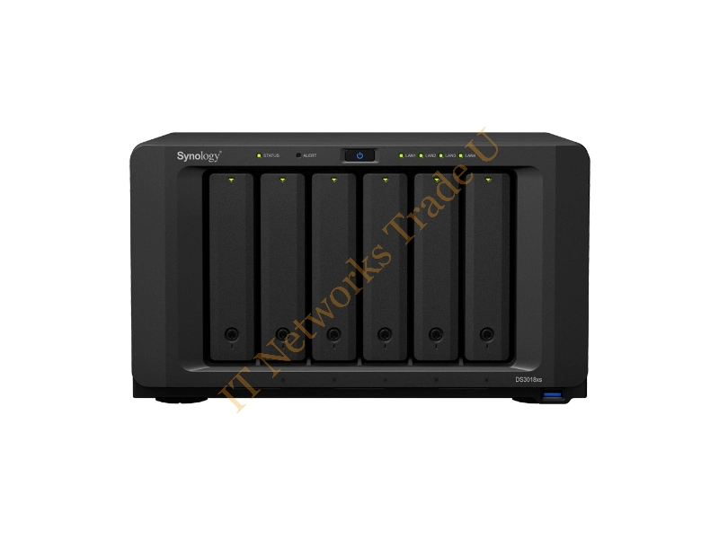 DS3018XS+72TB-SEXOS - Synology DS3018XS NAS Desktop Ethernet LAN Black NAS Servers