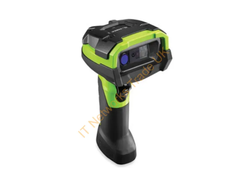 DS3608-XR3U4602ZVW - Zebra Ds3608-Xr3U4602Zvw Barcode Reader Handheld Bar Code Reader 1D/2D Optical Black, Green