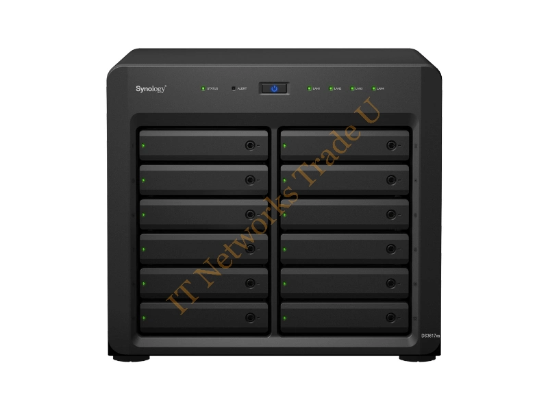 DS3617XS/48TB-REDPRO - Synology DS3617XS NAS Rack (2U) Ethernet LAN Black, Grey NAS Servers