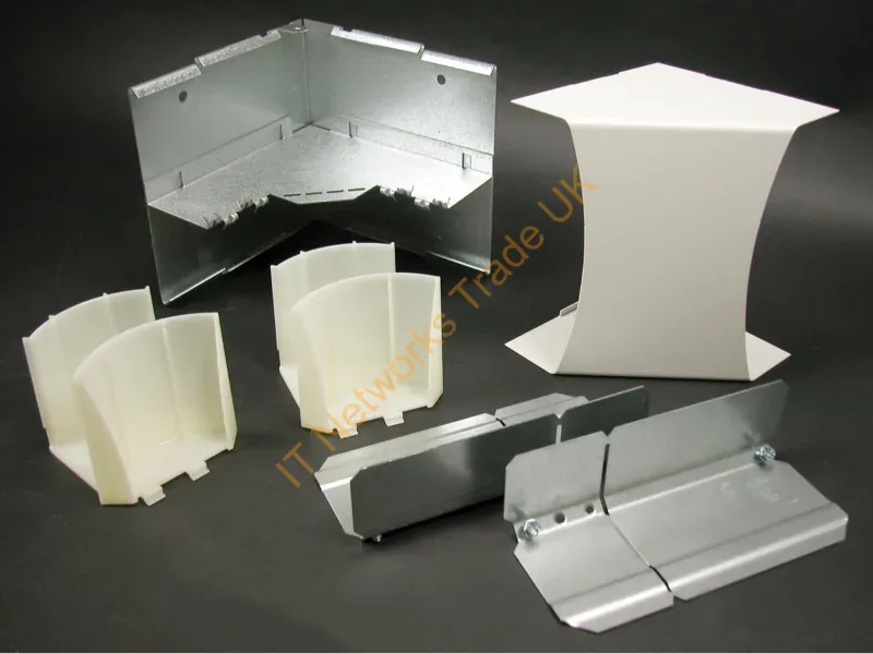 DS4017-BK - Wiremold Ds4017-Bk Cable Trunking System Accessory Elbow Fitting