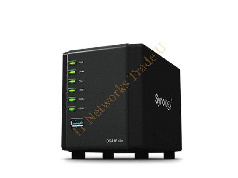 DS416SLIM - Synology DS416slim NAS Desktop Ethernet LAN Black NAS Servers