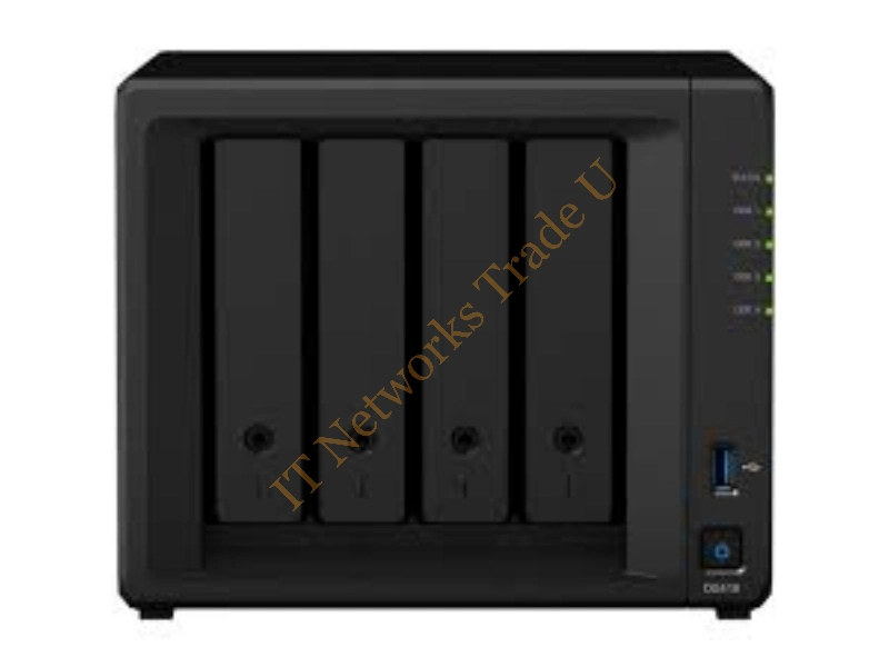 DS418/24TB-RED - Synology DS418 24TB (4 x 6TB WD RED HDD) NAS Servers