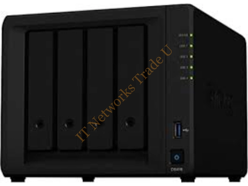 DS418/4TB-RED - Synology DS418 4TB (4 x 1TB WD RED HDD) NAS Servers