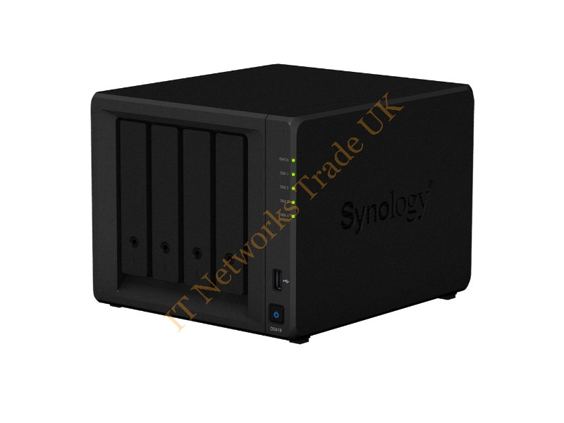 DS418 Synology DiskStation DS418 4-Bay Desktop NAS Server for Home&SOHO