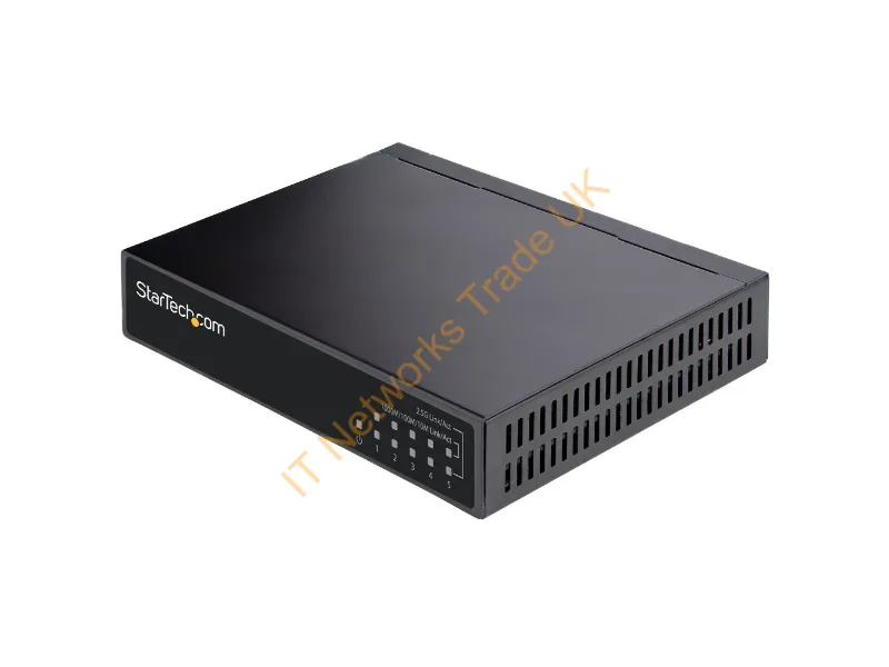 DS52000 - Startech.Com Ds52000 Network Switch Unmanaged 2.5G Ethernet (100/1000/2500) Black