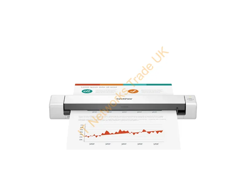 DS640TJ1 - Brother DS-640 scanner Handheld scanner 1200 x 1200 DPI A4 Black, White