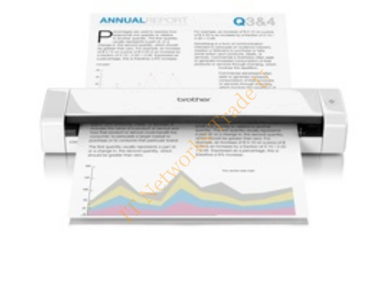 Brother DS-720D 600 x 600DPI A4 White scanner