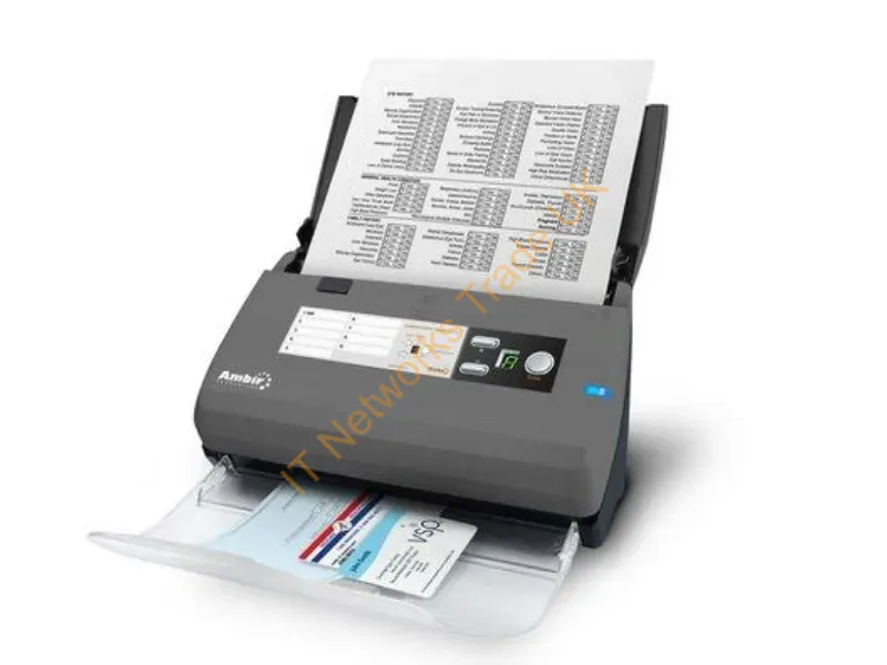 DS820IX-NP - Ambir Technology Ds820Ix-Np Scanner Adf Scanner 600 X 600 Dpi Black, Gray