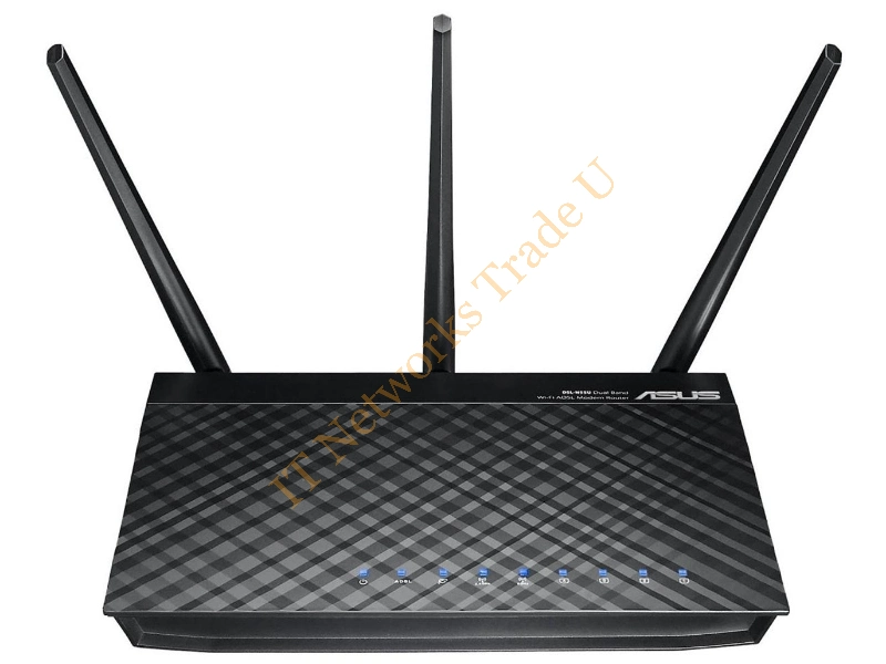 DSL-N55U Asus 300Mbps Dual-Band Wireless-N600 Gigabit ADSL Modem Router Wireless Router