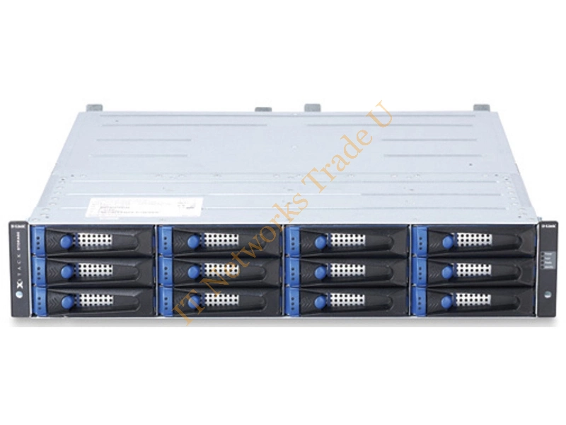 DSN-5110-10 D-Link 12-Bay Gigabit Ethernet iSCSI RAID 2U Rack-Mountable Hard Drive Array Network Storage System