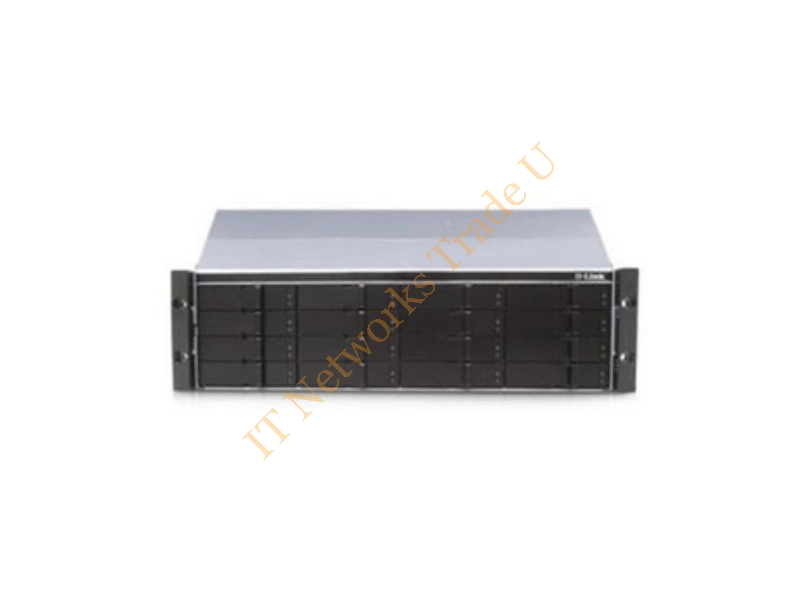 DSN-5410-10 D-Link xStack DSN-5410 Hard Drive Array Serial Attached SCSI (SAS) Controller RAID Supported 12 x Total Bays Gigabit Ethernet iSCS Network Storage System