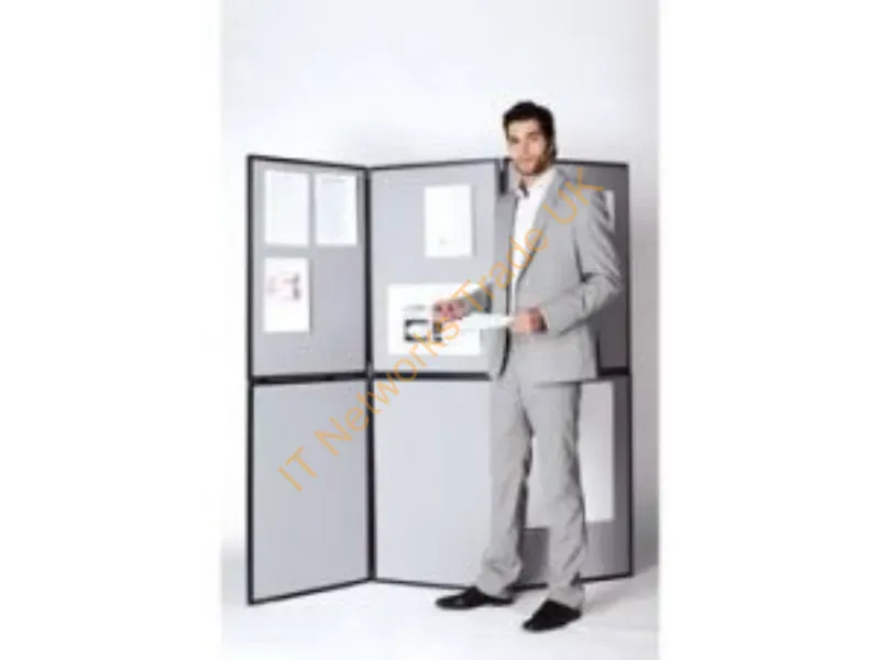 DSP330517 - Bi-Office 7 Panel Showboard Exhibition System 900x600x110mm