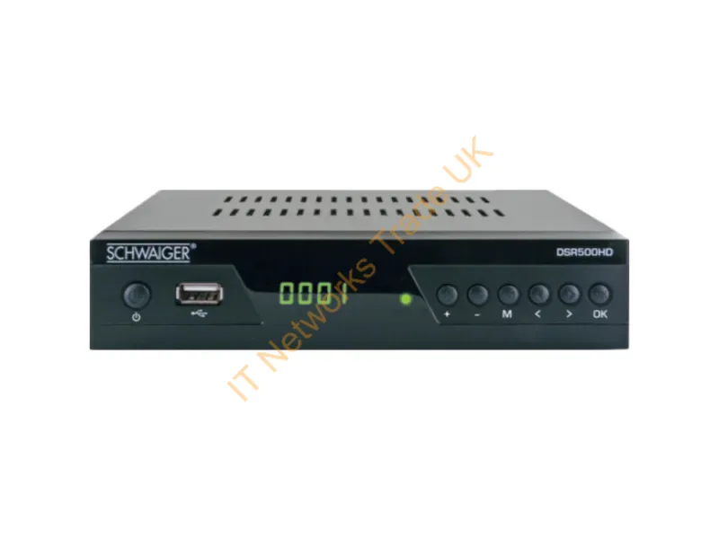 DSR500HD - Schwaiger DSR500HD TV set-top box Cable Full HD Black