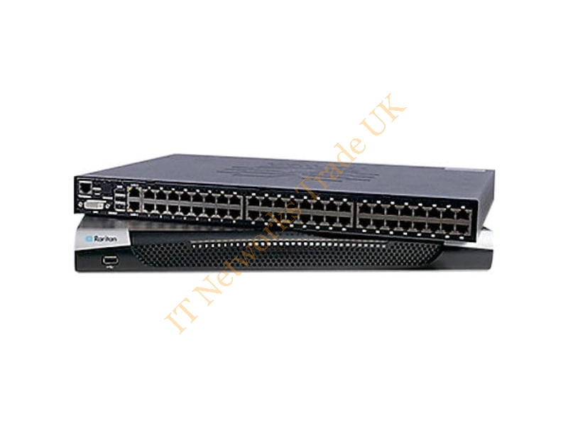 DSXA-48-AC Raritan Inc 230V 48-Port Dominion Fast Ethernet Console Server KVM Switch