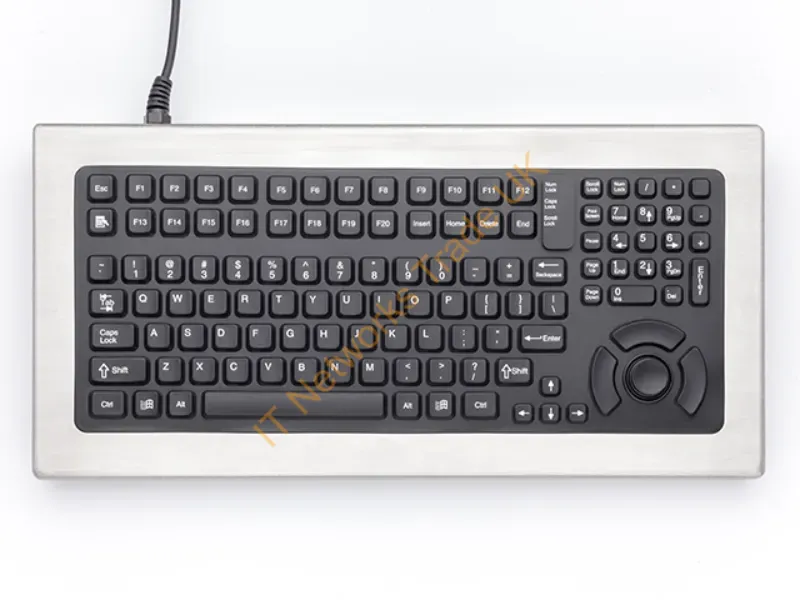 DT-5K-FSR-IS - Ikey Dt-5K-Fsr-Is Keyboard Qwerty English Black, White