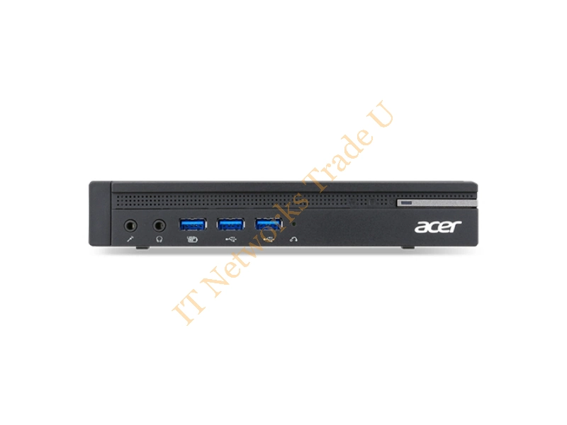 Acer N4640G H110 Express LGA 1151 (Socket H4) 3.4GHz i3-7100T Mini PC Black Desktop Barebone