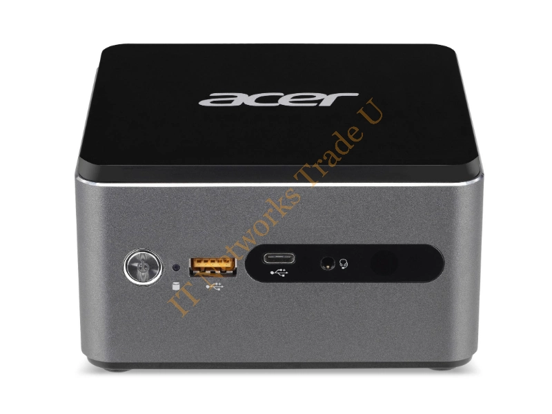 Acer Revo Cube Pro 2.7GHz i3-7130U Desktop Black, Silver Desktop Barebone