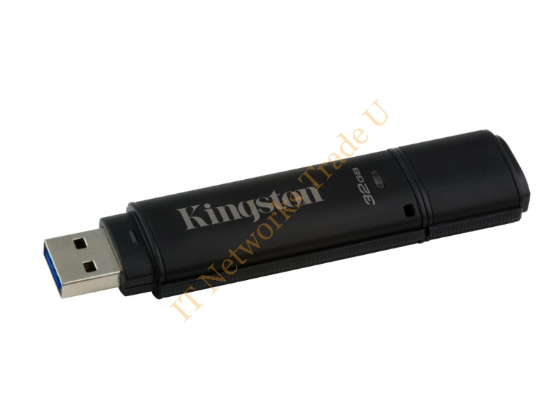 DT4000G2DM/32GB - Kingston Technology DataTraveler 4000G2 with Management 32GB 32GB USB 3.0 (3.1 Gen 1) USB Type-A connector Black USB flash drive Storage Device