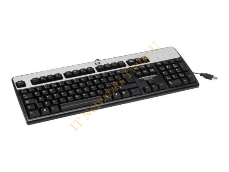 DT527A#ABB - HP PS/2 Standard Keyboard PS/2 QWERTY English Black, Silver