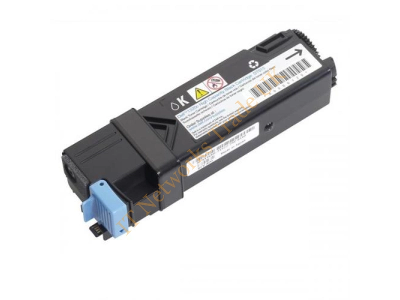 DT615 Dell 2000-Page Black Toner Cartridge  1320c Color Laser Printer