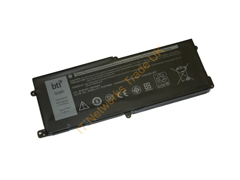 DT9XG-BTI - Bti Dt9Xg- Industrial Rechargeable Battery Lithium Polymer (Lipo) 7894 Mah 11.4 V