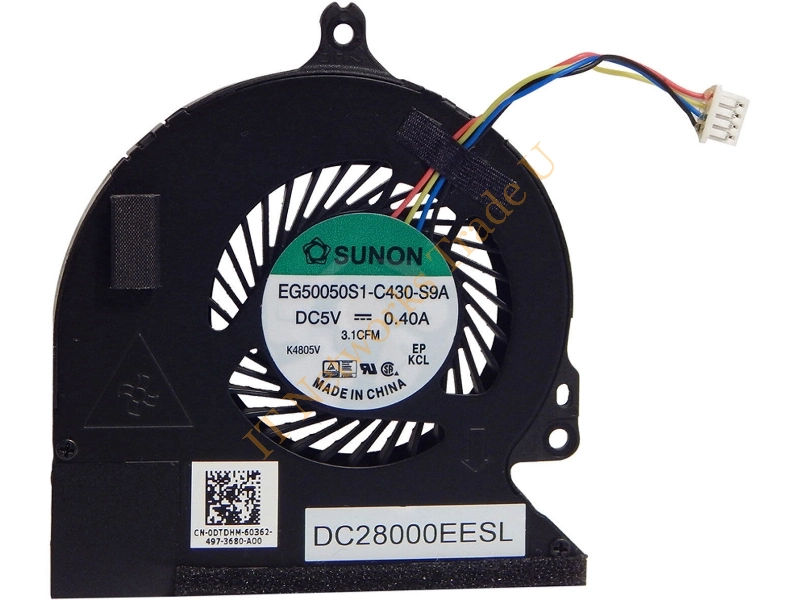 DTDHM Dell CPU Cooling Fan for Latitude E5250