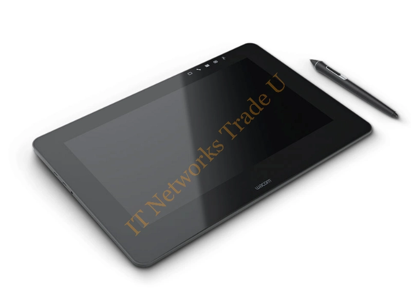 DTH-1320-UK - Wacom CINTIQ PRO 13IN FHD UK 5080lpi 294 x 166mm USB Black graphic tablet Cable